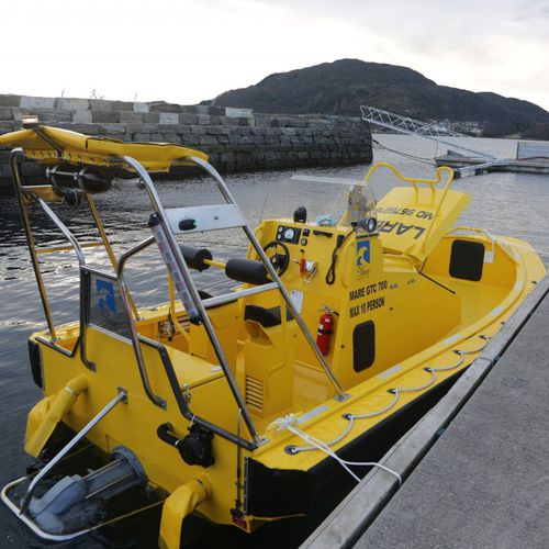 Профессиональный катер спасательное судно - GTC 700 - Mare Safety AS - водомет для установки на борту / из алюминия