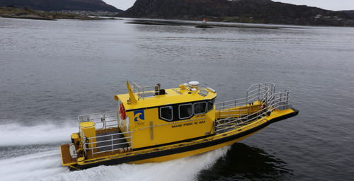 Профессиональный катер спасательно-поисковое судно - FRDC 12 - Mare Safety AS - с внутренним мотором / из алюминия / жесткий корпус
