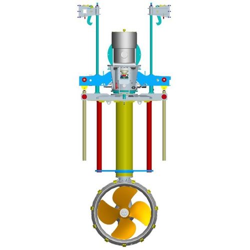 Азимутное подруливающее устройство - TLAT850RT - Thrustleader Marine Power System - руль / фиксированное / Фойт