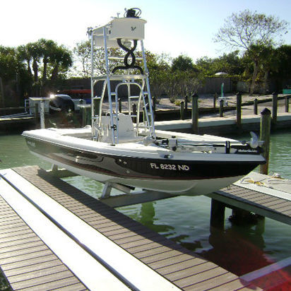 Лифт для катеров - No Profile Boat Lifts - плавучий / по индивидуальным замерам