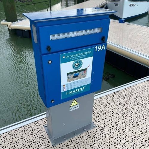 Электрическая стойка - K04  - ARABEL NV - MARINA INTEGRATED SYSTEMS - для понтона / LED