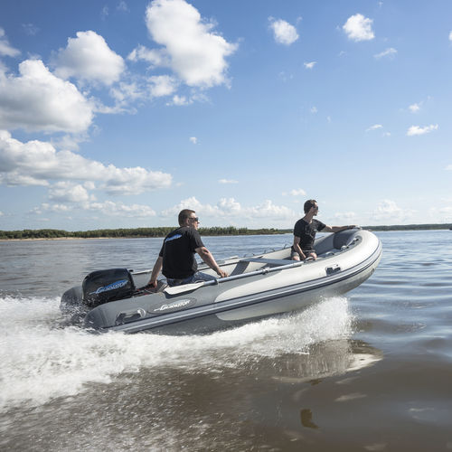 Надувная лодка c подвесным мотором - 350 AL - BS Marine - RIB / открытая / из алюминия