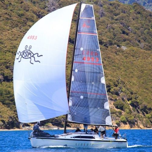 Симметричный спинакер - S series - Evolution Sails - для яхты, участвующей в регате / нейлоновый