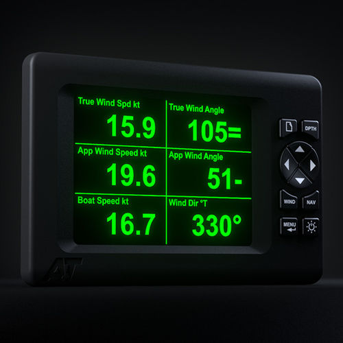 Индикатор для катера - ATMFD series - A T Instruments Ltd - указателя угла атаки / скорости / цифровой