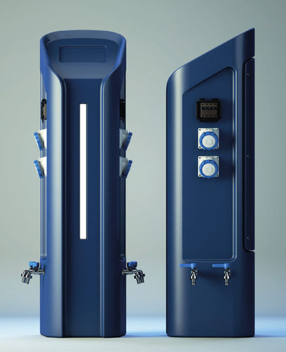 Стойка для распределения электроэнергии - RP Two - SYSTEM GROUP MARINE - для распределения воды / для понтона / LED