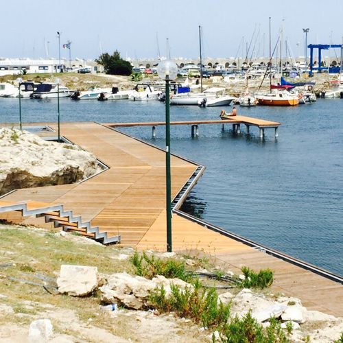 Док для причаливания - PONTILE FISSO - Nuova Metalmeccanica srl - marine division - для рыбной ловли / для яхтенной стоянки / для порта