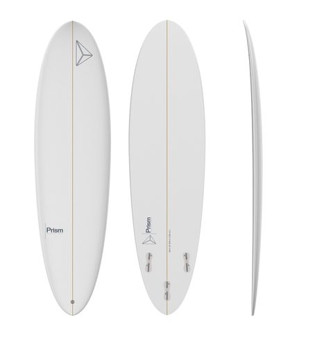 Доска для серфинга шортборд - Mid Length 6'8 ESSENTIAL SERIES FCS 2 - Prism Surfboards - egg / среднего размера / для экспертов