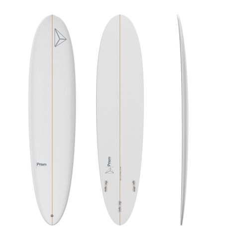 Доска для серфинга мини-малибу - Mid Length 8'4 ESSENTIAL SERIES FCS 2 - Prism Surfboards - для начинающих