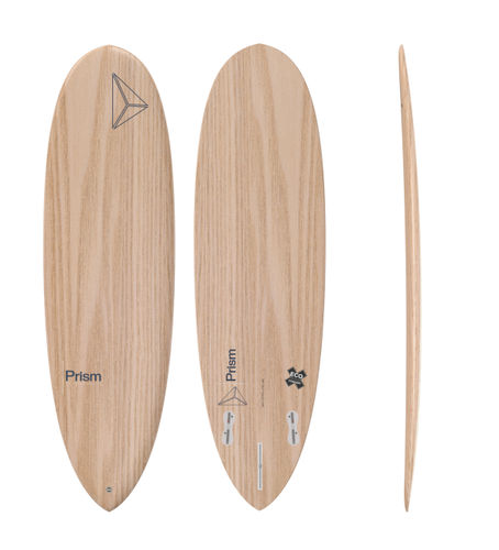 Доска для серфинга лонгборд - Mini-long 6’4 ORIGINAL SERIES FCS2 - Prism Surfboards - среднего размера / для экспертов / из PSE