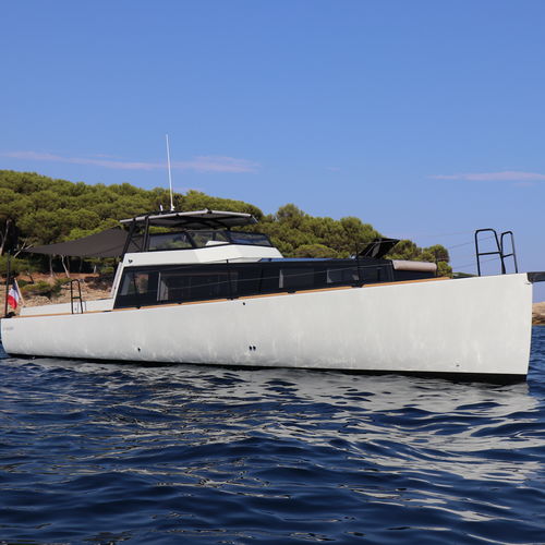 Быстроходный катер с внутренним мотором - SILVERFIN - Turbocraft - дизельный / гибридный дизель-электрический / электрический
