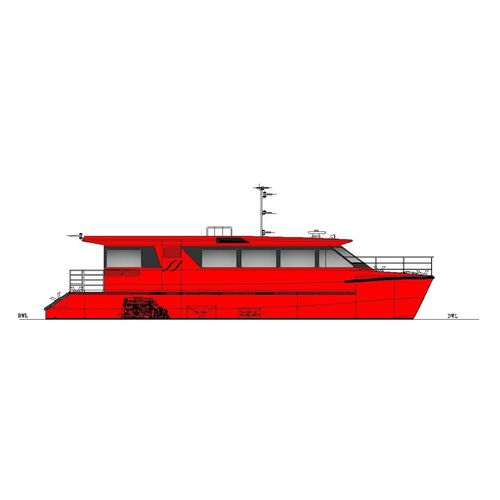 Профессиональный катер судно для транспортировки персонала -  15M  - Dundee Marine & Industrial Services Pte Ltd - катамаран