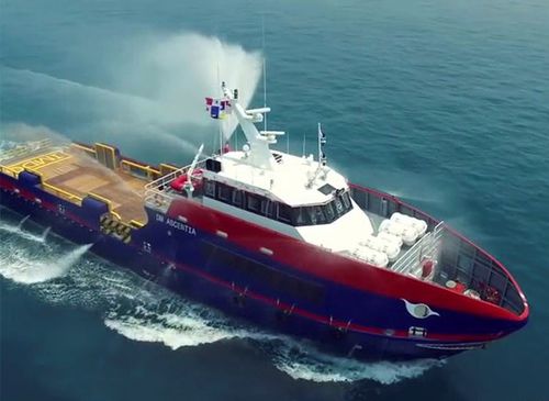 Служебное судно для плавания в открытом море для перевозки персонала - SHARKS SERIES - Dundee Marine & Industrial Services Pte Ltd - для снабжения