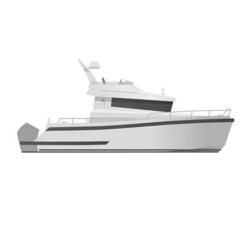Быстроходный катер c подвесным мотором - BY30 OB - Brizo Yachts - с флайбриджем / с кабиной / солнечная ванна