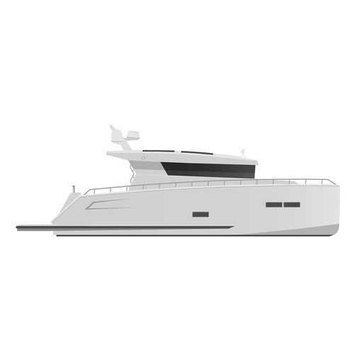 Быстроходный катер с внутренним мотором - BY34 - Brizo Yachts - с флайбриджем / традиционный / с кабиной