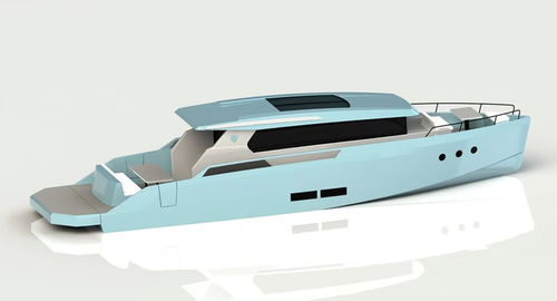 Быстроходный катер с внутренним мотором - BY45 Speedster - Brizo Yachts - трехмоторный / хардтоп / традиционный