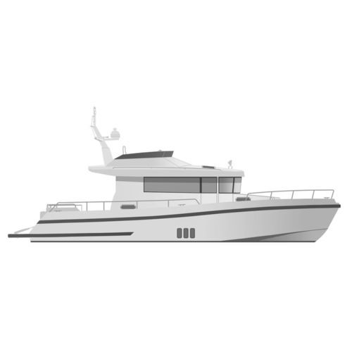 Быстроходный катер с внутренним мотором - BY42 FLY - Brizo Yachts - трехмоторный / с флайбриджем / традиционный
