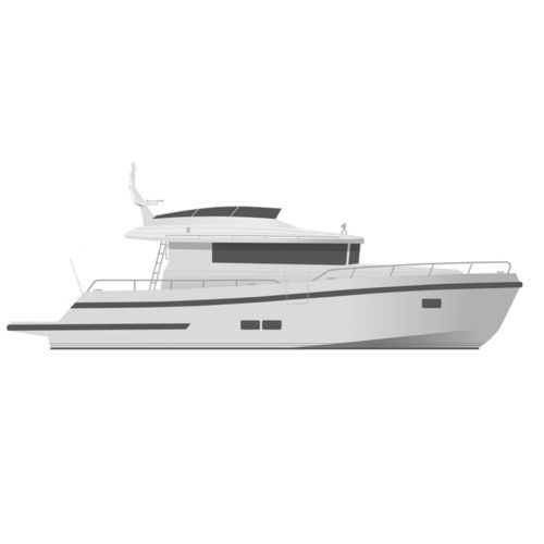 Быстроходный катер с внутренним мотором - BY50 FLY - Brizo Yachts - с флайбриджем / с кабиной / традиционный