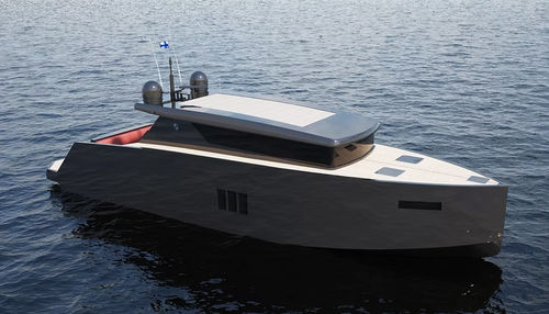 Быстроходный катер с внутренним мотором - BY50SC - Brizo Yachts - хардтоп / солнечная ванна