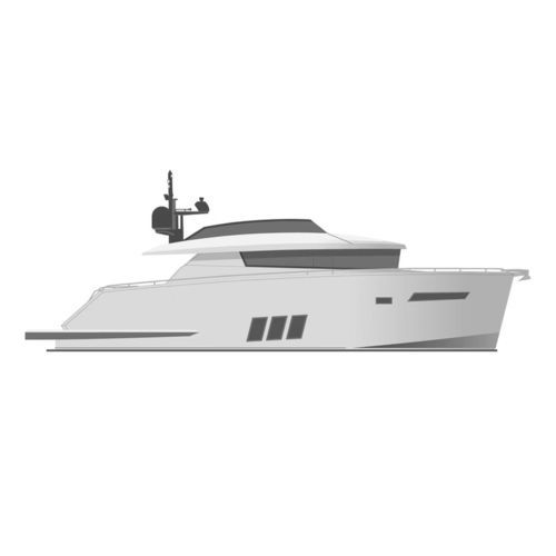 Быстроходный катер с внутренним мотором - BY50 FLY S-line - Brizo Yachts - с флайбриджем / 2 каюты / традиционный