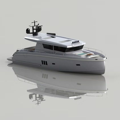 Круизная моторная яхта - BY60 S-line - Brizo Yachts - спортивная / хардтоп / 3 каюты