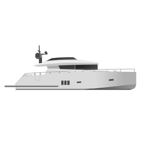 Спортивная моторная яхта - BY60 FLY S-line - Brizo Yachts - с флайбриджем / 3 каюты