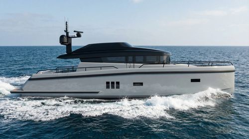 Спортивная моторная яхта - BY60S FLY - Brizo Yachts - с флайбриджем / реактивная / POD IPS