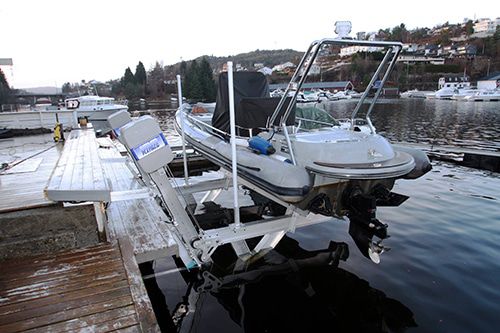 Лифт для катеров - Platinum - IMM Quality Boat Lifts, Inc. - плавучий / гидравлический / из алюминия