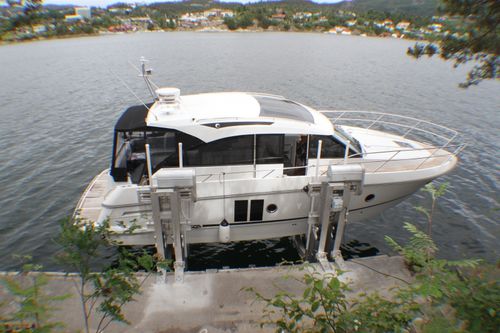 Лифт для катеров - Superlift - IMM Quality Boat Lifts, Inc. - установленный на палубе / гидравлический / из алюминия