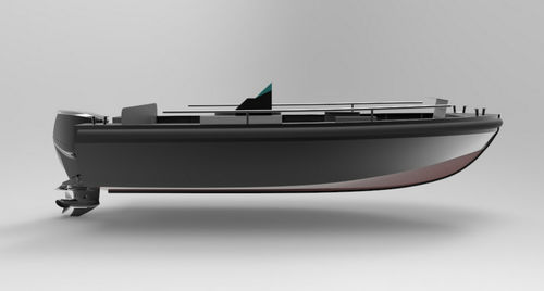 Профессиональный катер рабочее судно - 5.4 - ARTE BOAT YARD - с внутренним мотором / из алюминия