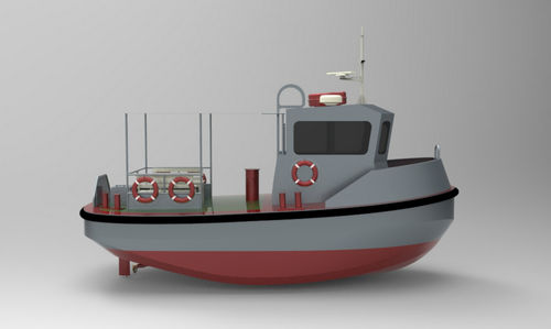 Профессиональный катер мини-буксир - 10 - ARTE BOAT YARD