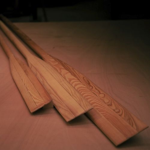Весло для лодки для гребли - AVIRON - WoodSpars - для вспомогательной шлюпки / для катера / из дерева