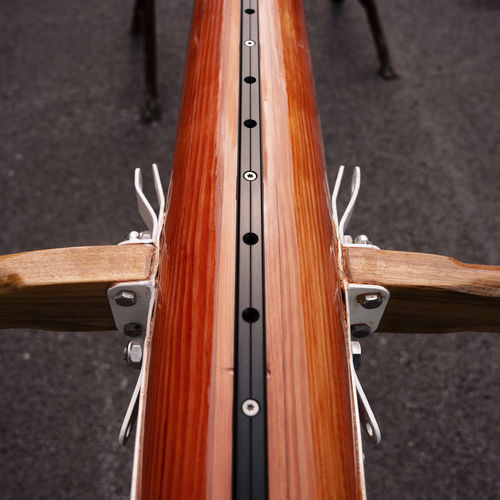Мачта для спортивной килевой яхты - BERMUDIEN - WoodSpars - из дерева / гоночная / однотипная