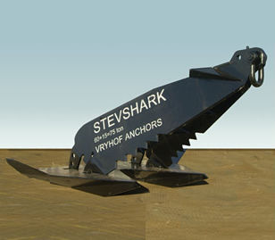 Якорь тип Stevpris - Stevshark Mk5 - VRYHOF - для оффшорной платформы