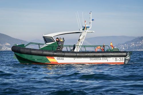 Профессиональный катер катер береговой охраны - RAL-1100-ZSF-OPEN - AISTER ALUMINIUM SHIPYARD - c подвесным мотором / из алюминия / ботик