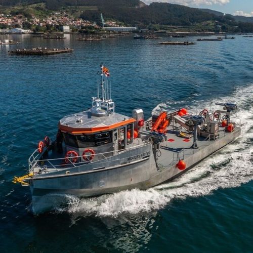Профессиональный катер судно для аквакультуры - Seafarmer - AISTER ALUMINIUM SHIPYARD