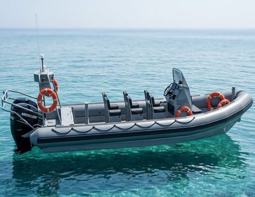 Профессиональный катер катер береговой охраны - MZ RIB 8.5 - AISTER ALUMINIUM SHIPYARD - c подвесным мотором / RIB