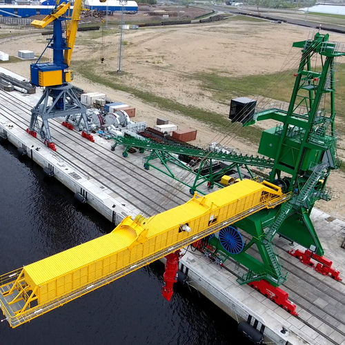 Корабельный погрузчик на направляющей - SLL-2000 - NK TEHNOLOGIJA