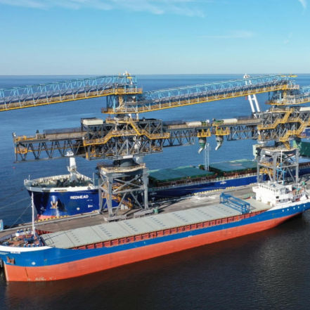 Корабельный погрузчик на направляющей - SLSRS-2000 - NK TEHNOLOGIJA