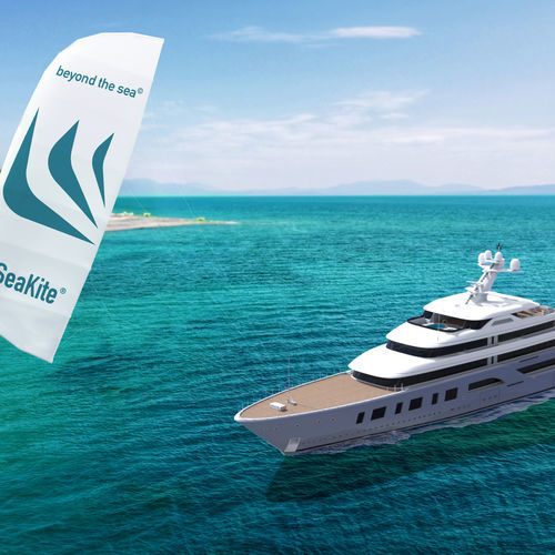 Буксировочный кайт для судна - SeaKite® 100m² - Beyond the Sea - для катера / для яхты