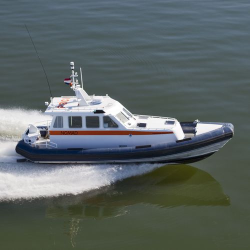 Профессиональный катер спасательное судно - FRC 1204 | VALENTIJN 2000 - HABBEKE SHIPYARD - водомет для установки на борту / из алюминия / American Bureau of Shipping