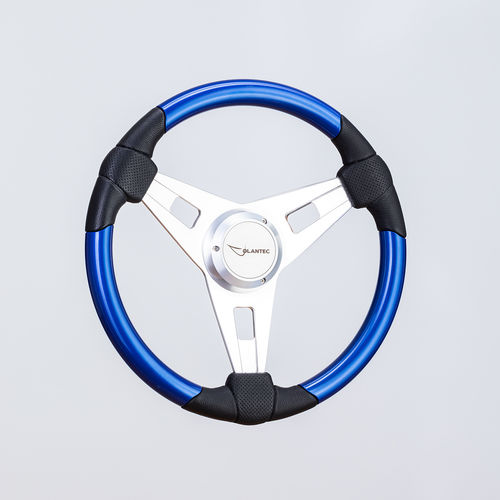 Штурвал для моторного катера с полиуретановым покрытием - SW0041 pol/blue - Volantec OOD - из алюминия / ход / дизайнерский