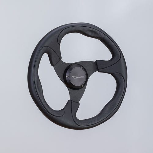 Штурвал для моторного катера с полиуретановым покрытием - SW0078 blk - Volantec OOD - из алюминия / ход / дизайнерский
