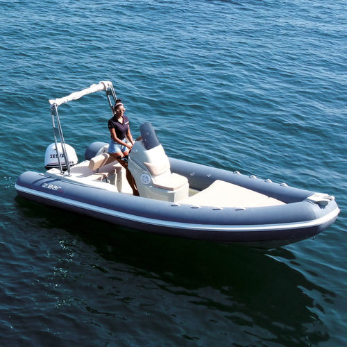 Надувная лодка c подвесным мотором - 57 - 2 bar srls - полужесткая / открытая / с центральной консолью