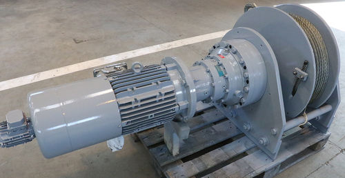 Лебедка для судна - drop keel  - DMT MARINE EQUIPMENT SA - для океанографических исследований / с электродвигателем / простой барабан