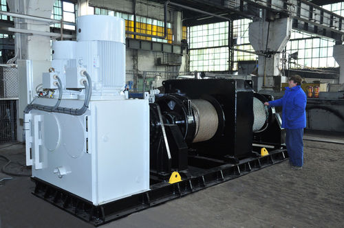 Лебедка для судна - Slipway  - DMT MARINE EQUIPMENT SA - для буксира / для буксировки / с гидравлическим приводом