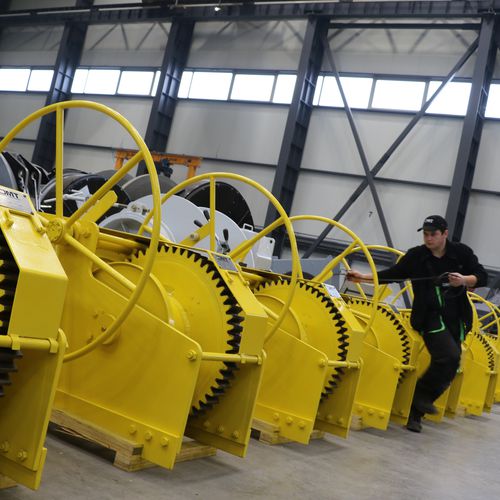 Лебедка для судна - Coupling - DMT MARINE EQUIPMENT SA - для буксировки / с электродвигателем / простой барабан