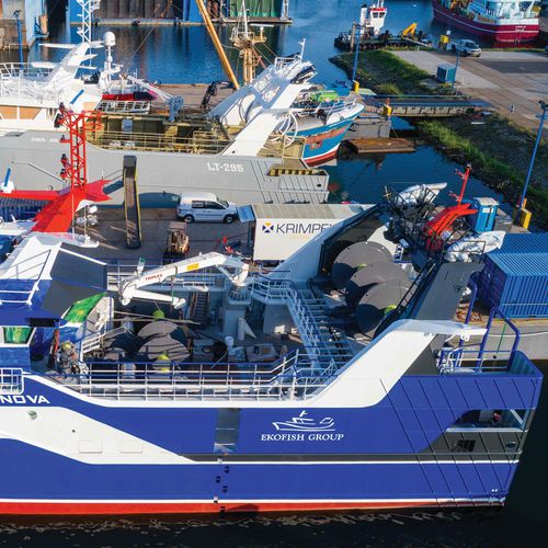 Лебедка для рыболовного судна - DMT - DMT MARINE EQUIPMENT SA - траловая / с гидравлическим приводом / простой барабан