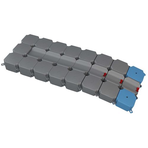 Плавучий док - Jet Slider 400 - BulDock Ltd. - модульный / сухой понтон для водных лыж / для яхтенной стоянки