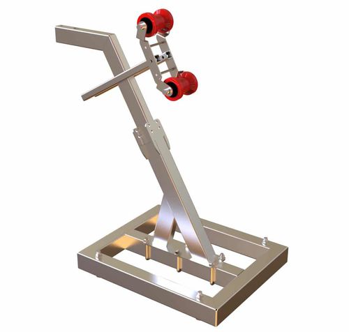 Лебедка для катера - Winchpost with Bow Rollers - BulDock Ltd. - для понтона / ручная