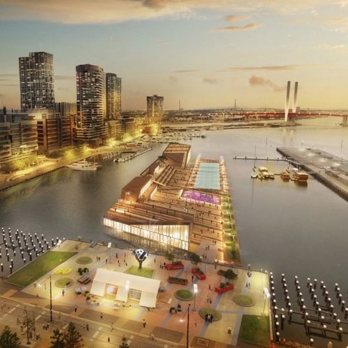 Плавучая конструкция - Floating Steel Foundation - BLUET FLOATING SOLUTIONS